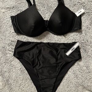 Victoria’s Secret Bikini set New XL/L scoop neck lightly padded shaping